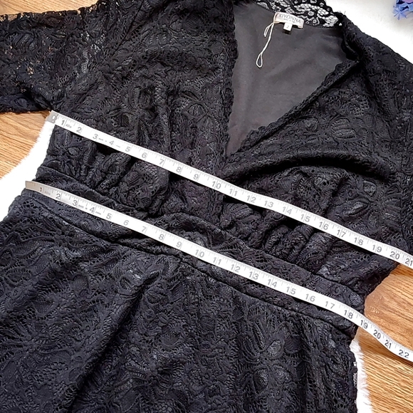 Kiyonna Mademoiselle Lace Cocktail Dress - Picture 9 of 16